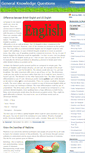 Mobile Screenshot of generalknowledgequestions.org